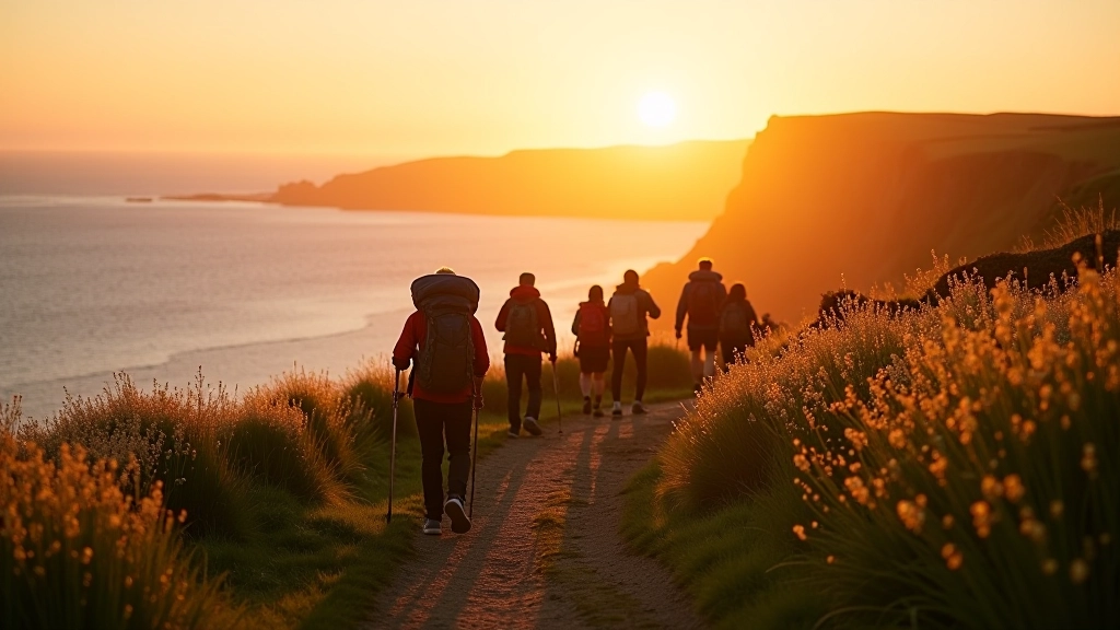 Group walking brevplex trail